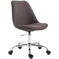 TPFLiving Bürostuhl Toulon Stoff Taupe