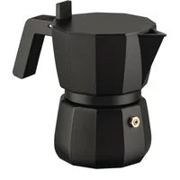 Alessi Moka DC06/3 B - Design Espressokocher aus Gußaluminium,