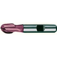 FORMAT Radiusfräser kurz DIN327 HSSCo8 TiAlN ø13mm