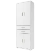Stella Trading OFFICE LINE Aktenschrank in Weiß - Hoher