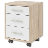 Stella Trading OFFICE LINE Rollcontainer in Eiche Sonoma Optik,