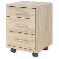 Stella Trading OFFICE LINE Rollcontainer in Eiche Sonoma Optik