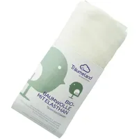 Träumeland Spannbettlaken Bio-Baumwolle", grün (mint), B:100cm L:100cm, Jersey-Elasthan, Obermaterial: