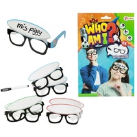 Toi-Toys Wer Bin Ich? 6 Brillen + abwischbarer Stift