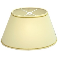 Dirk Davids Leuchten GmbH Lampenschirm Oval Creme + Gold