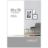Nielsen Alurahmen Pixel 50 x 70 cm, Weiß)