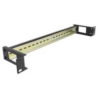DeLock 67031 19 Zoll Netzwerkschrank-Einschubsystem 1 HE Schwarz