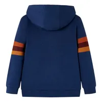 VidaXL Kinder-Kapuzenpullover Marineblau 128
