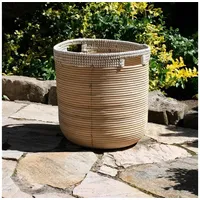 BOURGH Korb RATESCH, Durchmesser ⌀40 cm, aus Rattan und