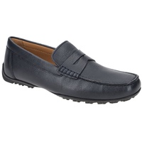 GEOX Kosmopolis Mokassin Schuhe blau navy U35CFB für Herren,