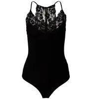 Pieces Kornelie ärmelloser Körper - Black - S