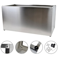Köhko Köhko® Designer Hochbeet aus Edelstahl Kräuterbeet TROG 80x40x40