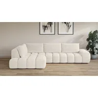INOSIGN »AZITA Designsofa, elegant und bequem L-Form, Bubble-Optik«, lose