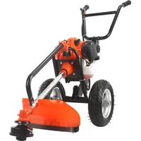 Weissmann demon kraft&dele Motorsense mit Verbrennungsrädern, Rasenmäher, 5,2 PS,
