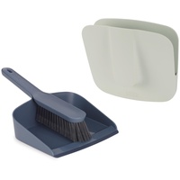Joseph Joseph CleanStore Wandm. Handfeger und Kehrschaufel, blau