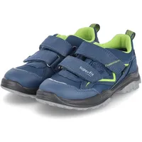 Superfit Jungen Jupiter Gore-Tex Sneaker, BLAU/HELLGRÜN 8000 - 31