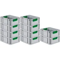 Proregal 10x Eurobox NextGen Color | HxBxT 17x30x40cm |