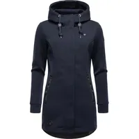 Ragwear Damen, Sweatmantel Letti Bonded in blau EU M