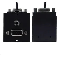 Bachmann Einsatz VGA/Klinke 1f Schwarz