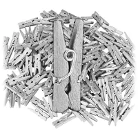 Relaxdays Mini Holzklammern, 400er Set,