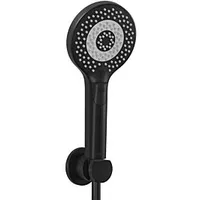 Kludi DIVEx3S Wannen-Brause-Set 6995039-00 mit Handbrause, mattschwarz