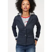 KangaROOS Sweatblazer, mit vielen Details und abnehmbarer Kapuze, Gr.