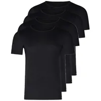 SKINY Unterhemd / Shirt Kurzarm Basis in Schwarz |