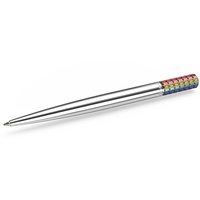 Swarovski Lucent Kugelschreiber, Mehrfarbiger, Verchromter Stift mit Edlen Swarovski
