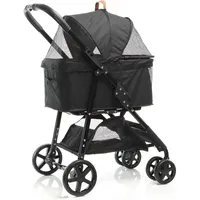 Fudajo 2in1 Hundewagen (Hund, Atmungsaktiv, Faltbar), Tiertransport