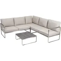 Greemotion Sydney Set 4-tlg. Beige/Silber