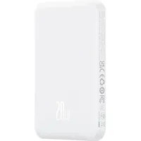 Baseus Magnetic Powerbank, MagSafe, USB-C, 5.000mAh, 20W, weiß