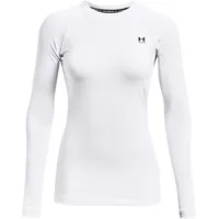 Under Armour ColdGear Authentics langarm Sportshirt Damen 100 white/black