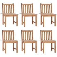 VidaXL Gartenstuhl 48 x 49 x 25,5 cm beige