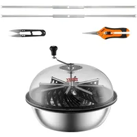 Vevor 24" Erntemaschine Manuell Trimmer Blattschüssel-Trimmer mit 3 Arten