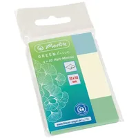 Herlitz Haft-Memos 20x50mm 4x40St., Papier - farbig sortiert