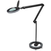 Lumeno LED Lupenleuchte 721X-MKIII, inkl. Rollstativ 6159, 5 Dioptrien