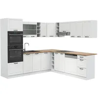 Vicco Winkelküche L-Form 237 x 60 cm Weiß