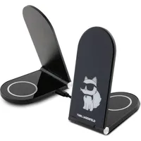 Karl Lagerfeld składana ład. indukcyjna 2w1 KLDCRFALCHNK 15W czarny/black