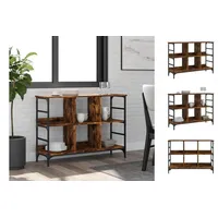 VidaXL Sideboard Räuchereiche 102x32x73,5 cm Holzwerkstoff