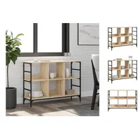 VidaXL Sideboard Sonoma-Eiche 102x32x73,5 cm Holzwerkstoff