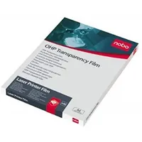 NOBO 33633740 Folie für Laserdrucker, Format: A4, 120 My,