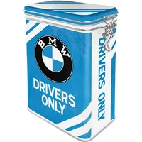 Nostalgic-Art Retro Kaffeedose, 1,3 l, BMW – Drivers Only