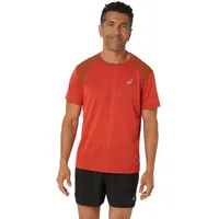 Asics Herren Road SS Top rot