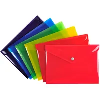 Exacompta 30x Tasche mit Druckknopf Iderama aus PP -