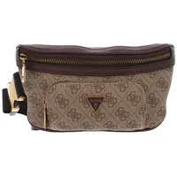 GUESS Vezzola Smart Compact Gürteltasche Beige / Brown One