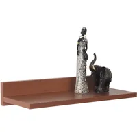Ricoo Wandregal 45 x 8 x 19 Braun Rustikal