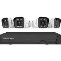 Foscam FN9108E-B4-2T LAN IP-Überwachungskamera-Set 8-Kanal mit 4 Kameras 3072