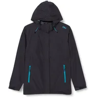 CMP WOMAN JACKET ZIP HOOD With Ventilation antracite (U423)