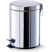 Hti-Living Kosmetikeimer 5 Liter Edelstahl - Silber