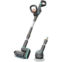 Gardena Akku-Multi-Reiniger AquaBrush Universal 04/18V grau/türkis